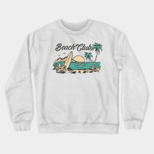 BEACH CLUB Crewneck Sweatshirt